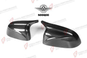 AUTHENTIC SOOQOO DRY CARBON FIBER M STYLE SIDE MIRROR COVERS for BMW X7 G07 2019+
Set includes:

M Style Side Mirror Covers
Material: Dry Carbon

NOTE: Professional installation is required.