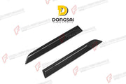 AUTHENTIC SOOQOO DRY CARBON FIBER REAR BUMPER TRIMS for BMW X7 G07 2019+
Set includes:

Rear Bumper Trims
Material: Dry Carbon

NOTE: Professional installation is required.