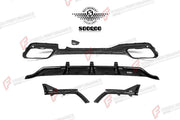 AUTHENTIC SOOQOO DRY CARBON FIBER REAR DIFFUSER for BMW X7 G07 2019+
Set includes:

Rear Diffuser
Material: Dry Carbon

NOTE: Professional installation is required.