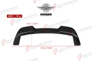 AUTHENTIC SOOQOO DRY CARBON FIBER ROOF SPOILER for BMW X7 G07 2019+
Set includes:

Roof Spoiler
Material: Dry Carbon

NOTE: Professional installation is required.