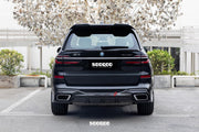 AUTHENTIC SOOQOO DRY CARBON FIBER ROOF SPOILER for BMW X7 G07 2019+
Set includes:

Roof Spoiler
Material: Dry Carbon

NOTE: Professional installation is required.