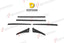 AUTHENTIC SOOQOO DRY CARBON FIBER SIDE DOOR TRIMS for BMW X7 G07 2019+
Set includes:

Front Fender Trims
Side Door Trims
Material: Dry Carbon

NOTE: Professional installation is required.