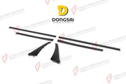 AUTHENTIC SOOQOO DRY CARBON FIBER SIDE DOOR TRIMS for BMW X7 G07 2019+
Set includes:

Front Fender Trims
Side Door Trims
Material: Dry Carbon

NOTE: Professional installation is required.