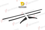 AUTHENTIC SOOQOO DRY CARBON FIBER SIDE DOOR TRIMS for BMW X7 G07 2019+
Set includes:

Front Fender Trims
Side Door Trims
Material: Dry Carbon

NOTE: Professional installation is required.
