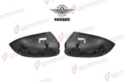 AUTHENTIC SOOQOO DRY CARBON FIBER SIDE MIRROR COVERS for BMW X7 G07 2019+
Set includes:

Side Mirror Covers
Material: Dry Carbon

NOTE: Professional installation is required.