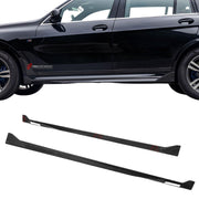 AUTHENTIC SOOQOO DRY CARBON FIBER SIDE SKIRTS for BMW X7 G07 2019+
Set includes:

Side Skirts
Material: Dry Carbon

NOTE: Professional installation is required.