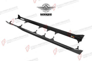 AUTHENTIC SOOQOO DRY CARBON FIBER SIDE SKIRTS for BMW X7 G07 2019+
Set includes:

Side Skirts
Material: Dry Carbon

NOTE: Professional installation is required.