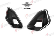AUTHENTIC SOOQOO DRY CARBON FRONT AIR DUCTS for BMW X6 G06 LCI 2023+ Forza Performance custom fit buy MP Style