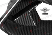 AUTHENTIC SOOQOO DRY CARBON FRONT AIR DUCTS for BMW X6 G06 LCI 2023+ Forza Performance custom fit buy MP Style