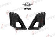 AUTHENTIC SOOQOO DRY CARBON FRONT AIR INTAKES for BMW X5 G05 LCI 2023+ Forza Performance custom fit buy OEM Style