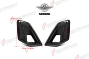 AUTHENTIC SOOQOO DRY CARBON FRONT AIR INTAKES for BMW X5 G05 LCI 2023+ Forza Performance custom fit buy OEM Style