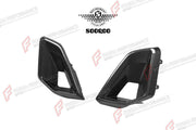 AUTHENTIC SOOQOO DRY CARBON FRONT AIR INTAKES for BMW X5 G05 LCI 2023+ Forza Performance custom fit buy OEM Style