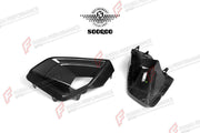 AUTHENTIC SOOQOO DRY CARBON FRONT AIR INTAKES for BMW X5 G05 LCI 2023+ Forza Performance custom fit buy OEM Style