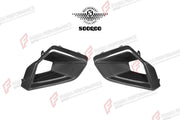 AUTHENTIC SOOQOO DRY CARBON FRONT AIR INTAKES for BMW X5 G05 LCI 2023+ Forza Performance custom fit buy OEM Style