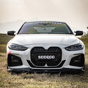 AUTHENTIC SOOQOO DRY CARBON FRONT AIR VENT TRIMS for BMW 4 SERIES G22 G23 2020+

Set includes:

Front Air Vent Trims

Material: Prepreg Carbon

NOTE: Professional installation is required
