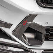 AUTHENTIC SOOQOO CARBON FRONT BUMPER AIR DUCT for BMW X3M F97 LCI X4M F98 LCI 2022+

Set includes:

Air Duct

Material: Carbon

Note: Professional installation is required
