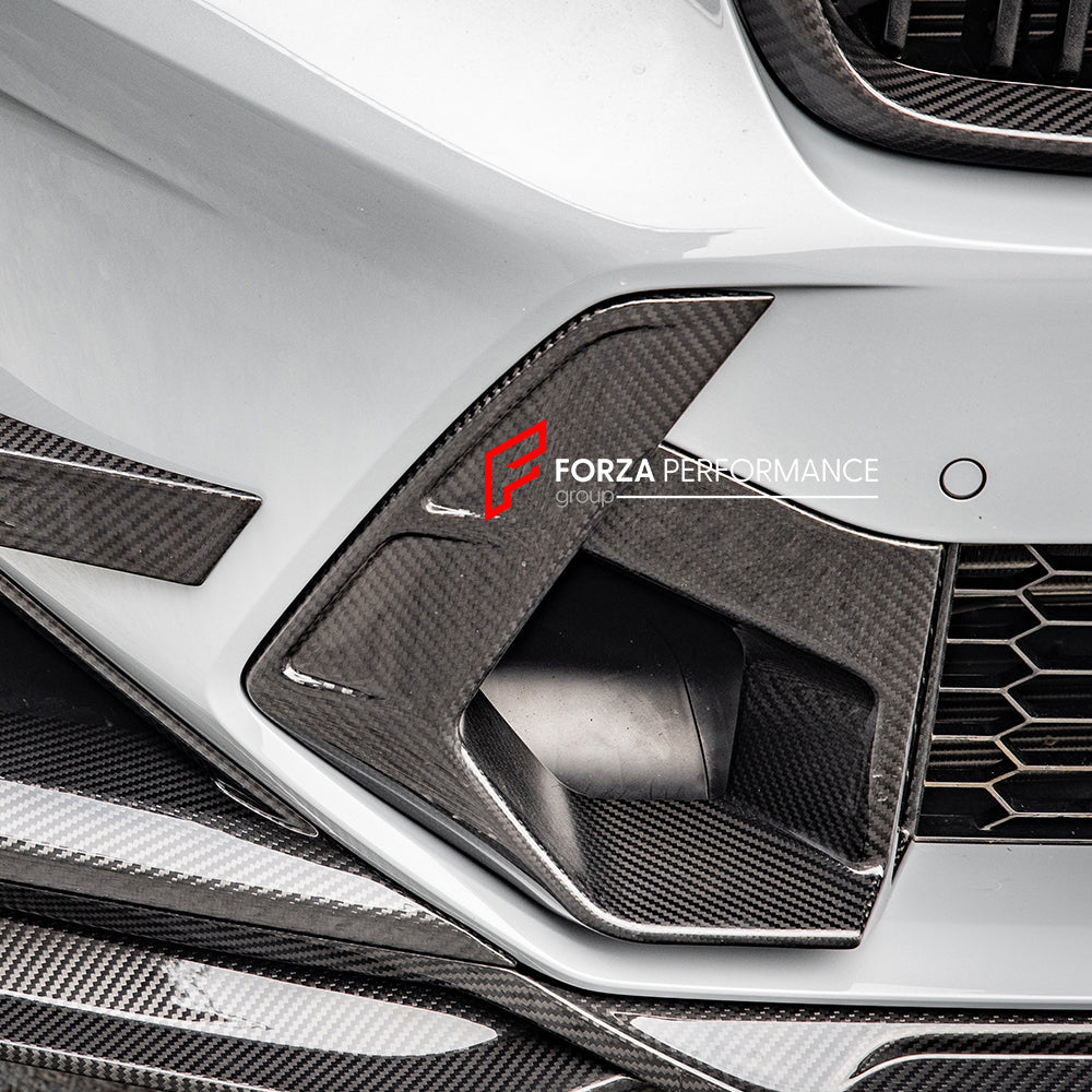 AUTHENTIC SOOQOO CARBON FRONT BUMPER AIR DUCT for BMW X3M F97 LCI X4M F98 LCI 2022+

Set includes:

Air Duct

Material: Carbon

Note: Professional installation is required
