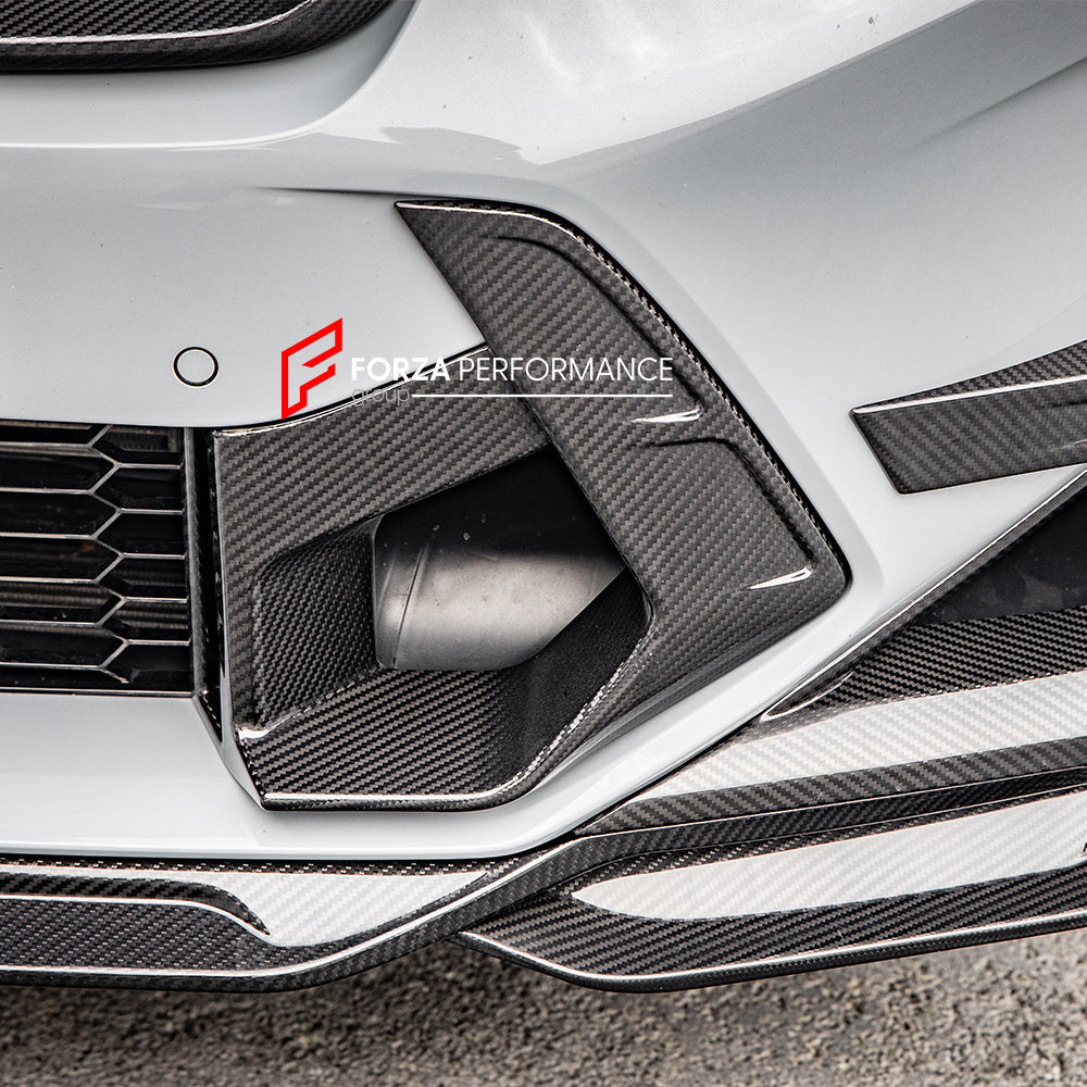 AUTHENTIC SOOQOO CARBON FRONT BUMPER AIR DUCT for BMW X3M F97 LCI X4M F98 LCI 2022+

Set includes:

Air Duct

Material: Carbon

Note: Professional installation is required
