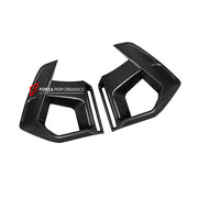 AUTHENTIC SOOQOO CARBON FRONT BUMPER AIR DUCT for BMW X3M F97 LCI X4M F98 LCI 2022+

Set includes:

Air Duct

Material: Carbon

Note: Professional installation is required

