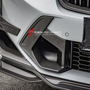 AUTHENTIC SOOQOO CARBON FRONT BUMPER AIR DUCT for BMW X3M F97 LCI X4M F98 LCI 2022+

Set includes:

Air Duct

Material: Carbon

Note: Professional installation is required
