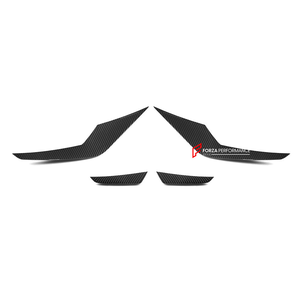 AUTHENTIC SOOQOO DRY CARBON FRONT BUMPER CANARDS for BMW M5 G90 G99 2025+

Set includes:

Front Bumper Canards

Material: Prepreg Carbon

NOTE: Professional installation is required