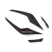 AUTHENTIC SOOQOO DRY CARBON FRONT BUMPER CANARDS for BMW M5 G90 G99 2025+

Set includes:

Front Bumper Canards

Material: Prepreg Carbon

NOTE: Professional installation is required