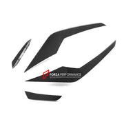 AUTHENTIC SOOQOO DRY CARBON FRONT BUMPER CANARDS for BMW M5 G90 G99 2025+

Set includes:

Front Bumper Canards

Material: Prepreg Carbon

NOTE: Professional installation is required
