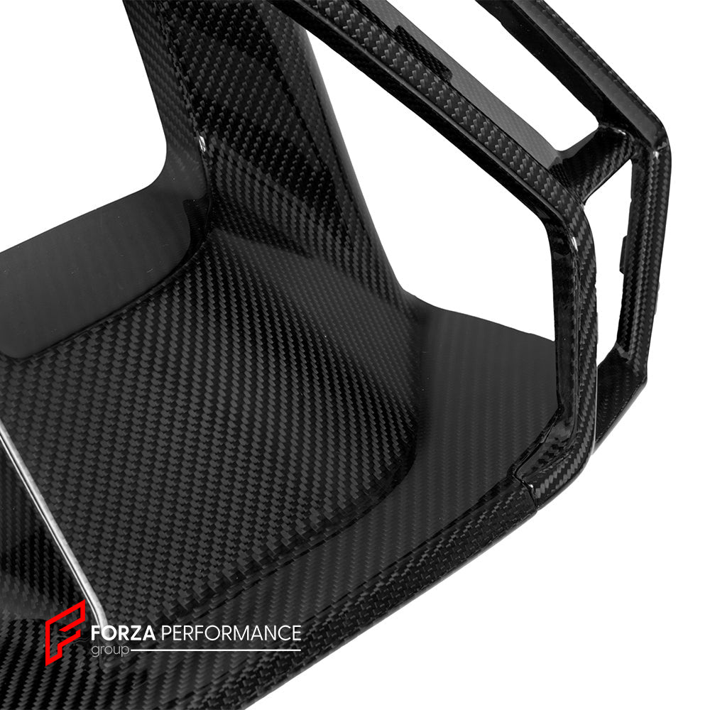 AUTHENTIC SOOQOO DRY CARBON FRONT BUMPER CENTER TRIM for BMW M5 G90 G99 2025+

Set includes:

Front Bumper Center Trim

Material: Prepreg Carbon

NOTE: Professional installation is required