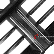 AUTHENTIC SOOQOO DRY CARBON FRONT BUMPER CENTER TRIM for BMW M5 G90 G99 2025+

Set includes:

Front Bumper Center Trim

Material: Prepreg Carbon

NOTE: Professional installation is required