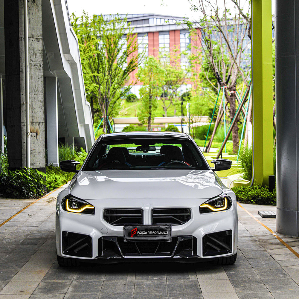 AUTHENTIC SOOQOO DRY CARBON FRONT GRILLE for BMW M2 G87 2023+

Set includes:

Front Grille

Material: Prepreg Carbon

Note: Professional installation is required
