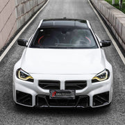 AUTHENTIC SOOQOO DRY CARBON FRONT GRILLE for BMW M2 G87 2023+

Set includes:

Front Grille

Material: Prepreg Carbon

Note: Professional installation is required
