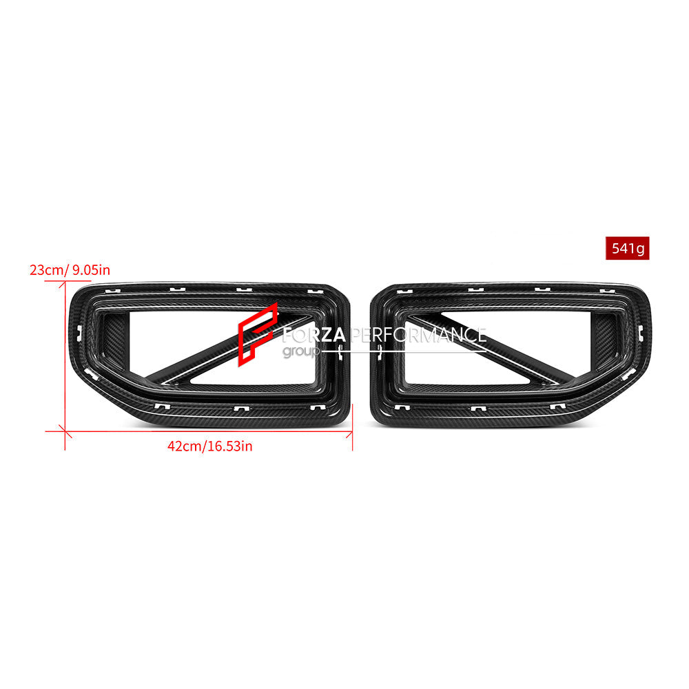 AUTHENTIC SOOQOO DRY CARBON FRONT GRILLE for BMW M2 G87 2023+

Set includes:

Front Grille

Material: Prepreg Carbon

Note: Professional installation is required