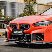 AUTHENTIC SOOQOO DRY CARBON FRONT GRILLE for BMW M2 G87 2023+

Set includes:

Front Grille

Material: Prepreg Carbon

Note: Professional installation is required