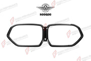 AUTHENTIC SOOQOO DRY CARBON FRONT GRILLE FRAME for BMW X5M F95 LCI 2023+ Forza Performance custom fit buy OEM Style