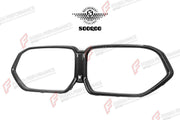 AUTHENTIC SOOQOO DRY CARBON FRONT GRILLE FRAME for BMW X5M F95 LCI 2023+ Forza Performance custom fit buy OEM Style