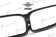 AUTHENTIC SOOQOO DRY CARBON FRONT GRILLE SURROUND for BMW M8 F91 2021+ Forza Performance custom fit buy OEM Style