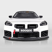 AUTHENTIC SOOQOO DRY CARBON FRONT LIP for BMW M2 G87 2023+

Set includes:

Front Lip

Material: Prepreg Carbon

Note: Professional installation is required