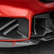 AUTHENTIC SOOQOO DRY CARBON FRONT LIP for BMW M2 G87 2023+

Set includes:

Front Lip

Material: Prepreg Carbon

Note: Professional installation is required