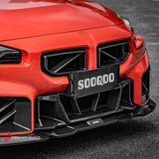 AUTHENTIC SOOQOO DRY CARBON FRONT LIP for BMW M2 G87 2023+

Set includes:

Front Lip

Material: Prepreg Carbon

Note: Professional installation is required