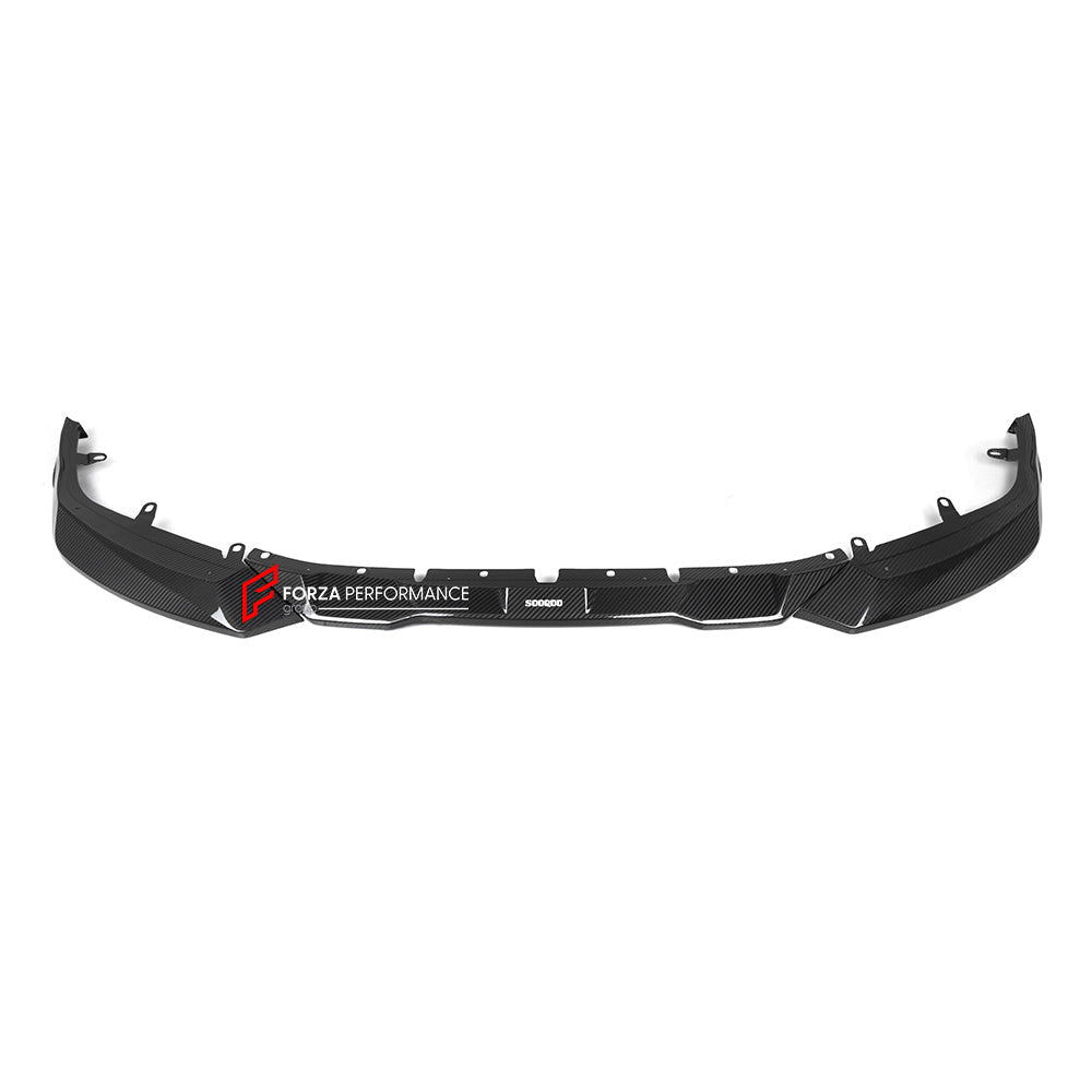 AUTHENTIC SOOQOO DRY CARBON FRONT LIP for BMW M2 G87 2023+

Set includes:

Front Lip

Material: Prepreg Carbon

Note: Professional installation is required