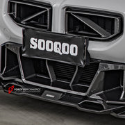 AUTHENTIC SOOQOO DRY CARBON FRONT LIP for BMW M2 G87 2023+

Set includes:

Front Lip

Material: Prepreg Carbon

Note: Professional installation is required