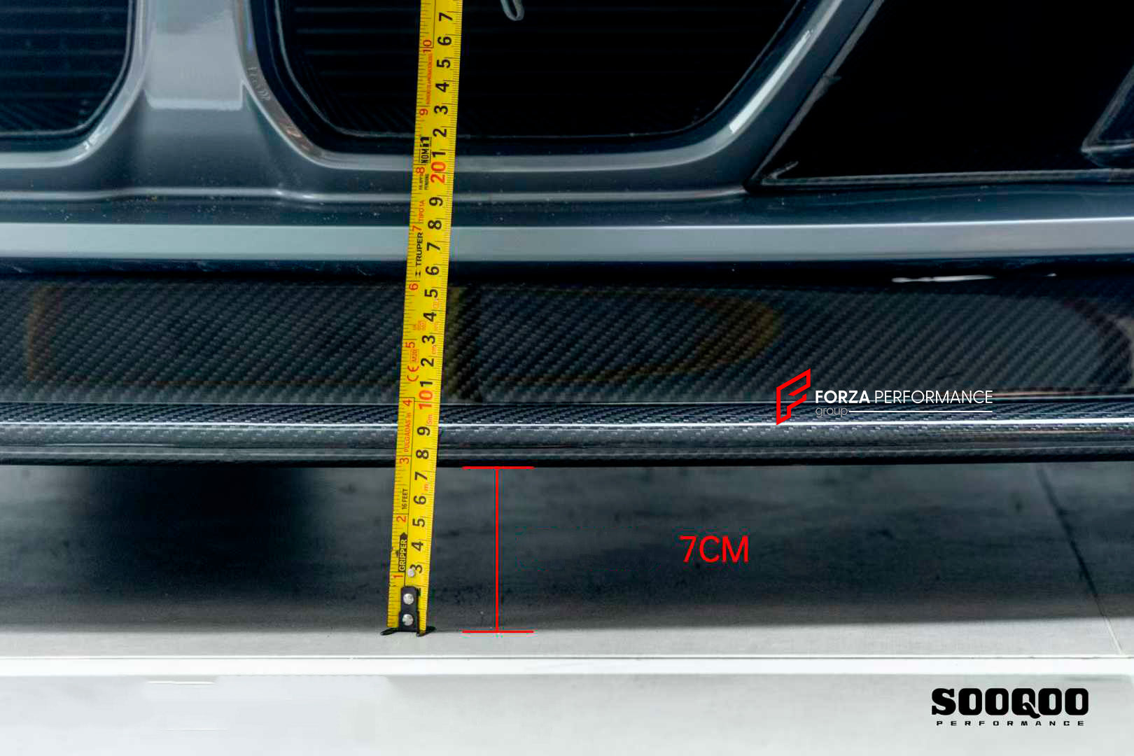 AUTHENTIC SOOQOO DRY CARBON FRONT LIP for BMW M3 G80 G81 2020+ M4 G82 G83 2021+ M3 G80 GT4 STYLE

Set includes:

Front Lip

Material: Dry Carbon

Note: Professional installation is required.