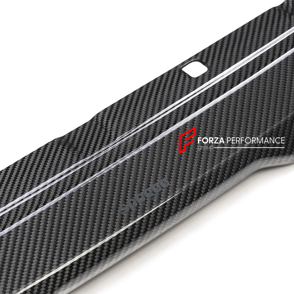 AUTHENTIC SOOQOO DRY CARBON FRONT LIP for BMW M3 G80 G81 2020+ M4 G82 G83 G8X 2021+

Set includes:

Front Lip

Material: Prepreg Carbon

Note: Professional installation is required.