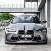 AUTHENTIC SOOQOO DRY CARBON FRONT LIP for BMW M3 G80 G81 2020+ M4 G82 G83 G8X 2021+

Set includes:

Front Lip

Material: Prepreg Carbon

Note: Professional installation is required.