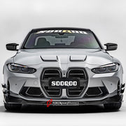 AUTHENTIC SOOQOO DRY CARBON FRONT LIP for BMW M3 G80 G81 2020+ M4 G82 G83 G8X 2021+

Set includes:

Front Lip

Material: Prepreg Carbon

Note: Professional installation is required.
