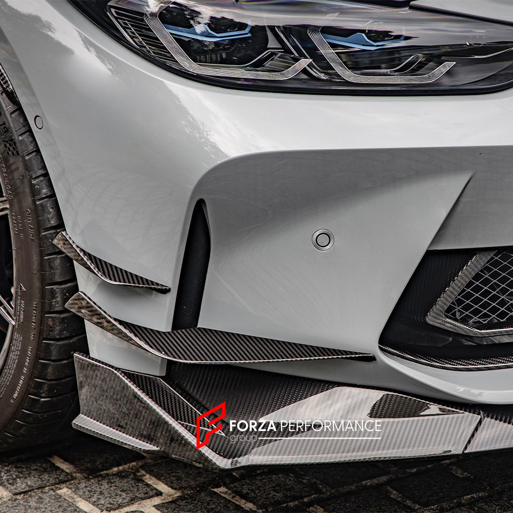 AUTHENTIC SOOQOO DRY CARBON FRONT LIP for BMW M3 G80 G81 2020+ M4 G82 G83 G8X 2021+

Set includes:

Front Lip

Material: Prepreg Carbon

Note: Professional installation is required.
