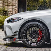 AUTHENTIC SOOQOO DRY CARBON FRONT LIP for BMW M3 G80 G81 2020+ M4 G82 G83 G8X 2021+

Set includes:

Front Lip

Material: Prepreg Carbon

Note: Professional installation is required.
