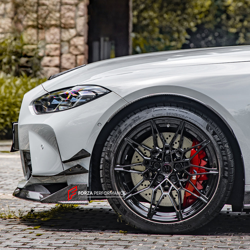 AUTHENTIC SOOQOO DRY CARBON FRONT LIP for BMW M3 G80 G81 2020+ M4 G82 G83 G8X 2021+

Set includes:

Front Lip

Material: Prepreg Carbon

Note: Professional installation is required.
