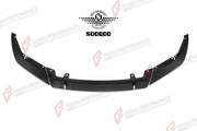 AUTHENTIC SOOQOO DRY CARBON FRONT LIP for BMW M5 F90 LCI 2021 - 2023 Forza Performance custom fit buy ST Style