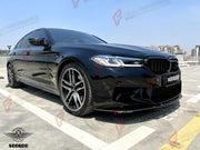 AUTHENTIC SOOQOO DRY CARBON FRONT LIP for BMW M5 F90 LCI 2021 - 2023 Forza Performance custom fit buy ST Style